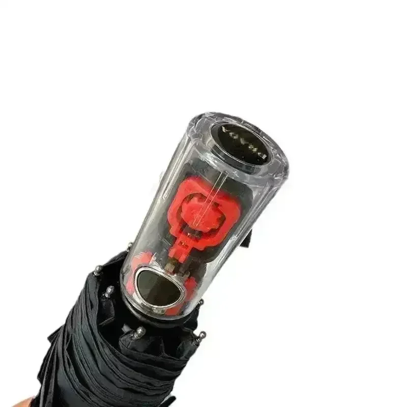 Classic Luxury Black Mini Umbrella - Image 6
