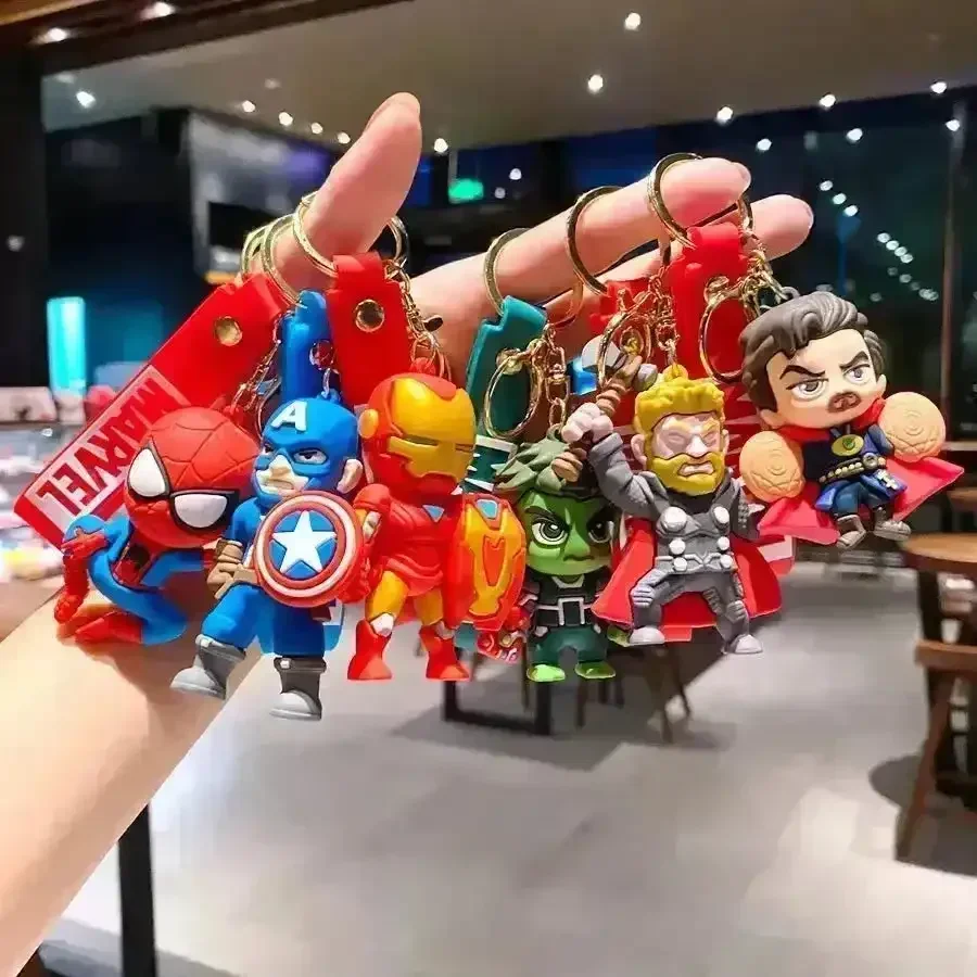Classic MRVL Character 3D Keychain