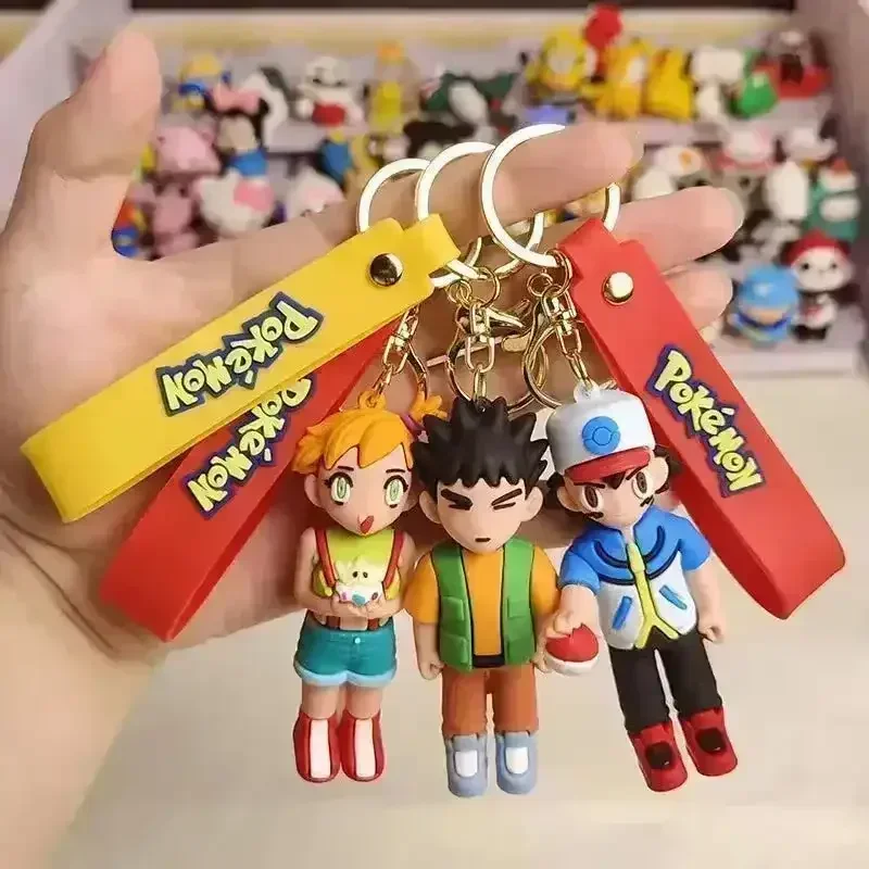 Classic Pokimoen Character 3D Keychain