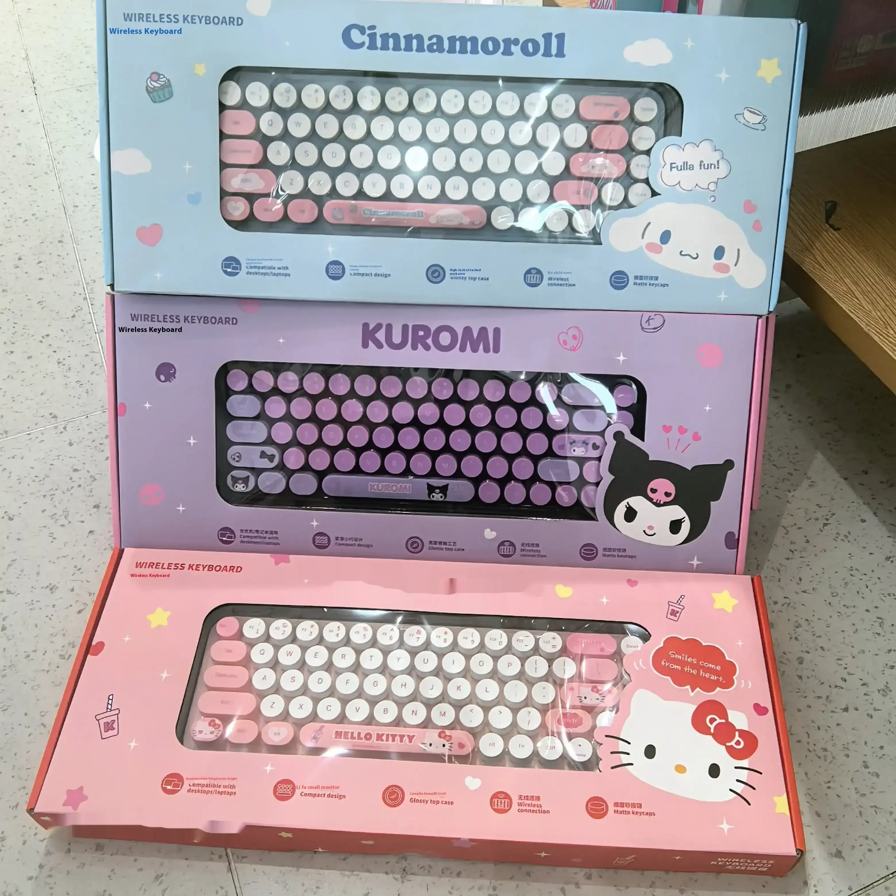 Sanliou Click & Charm Mini Wireless Keyboard