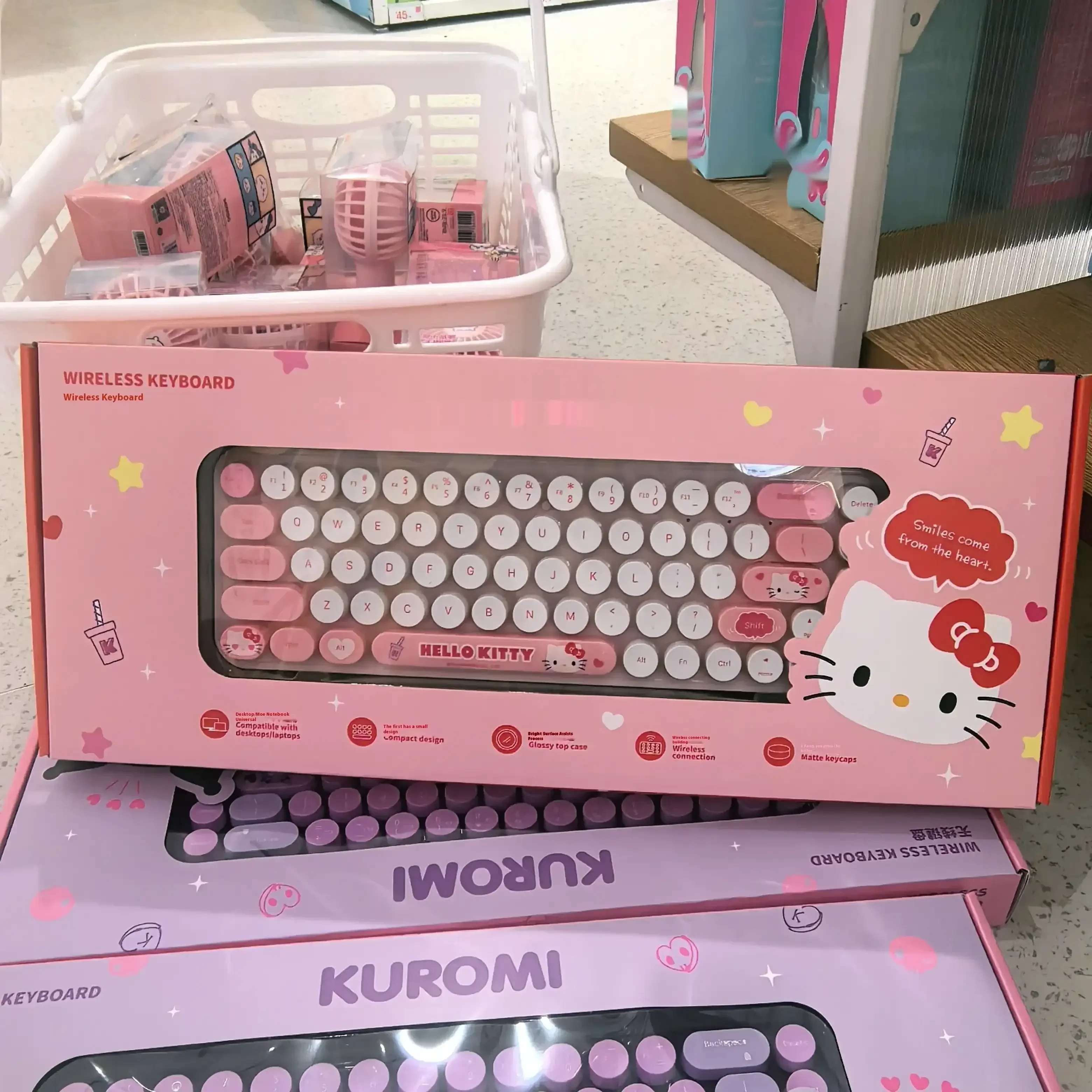 Sanliou Click & Charm Mini Wireless Keyboard - Image 7