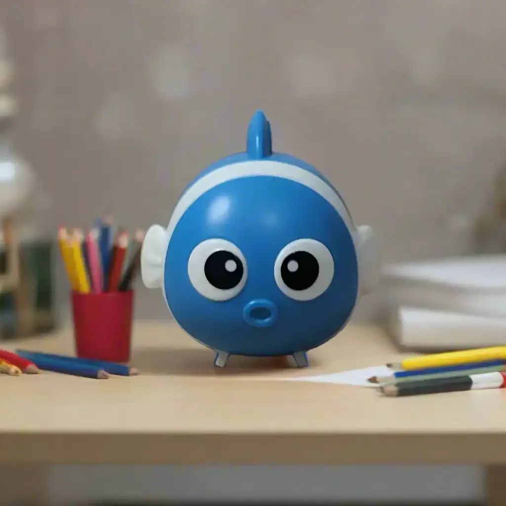 Clownfish Two-in-One Fun Sharpener - Image 6