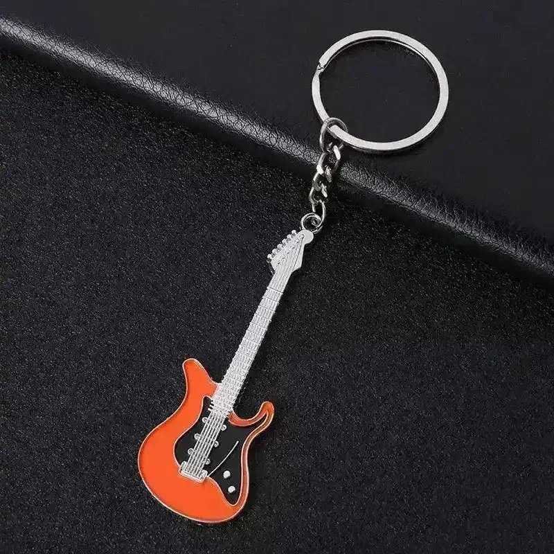 Colorful Metal Guitar Keychain - Image 10