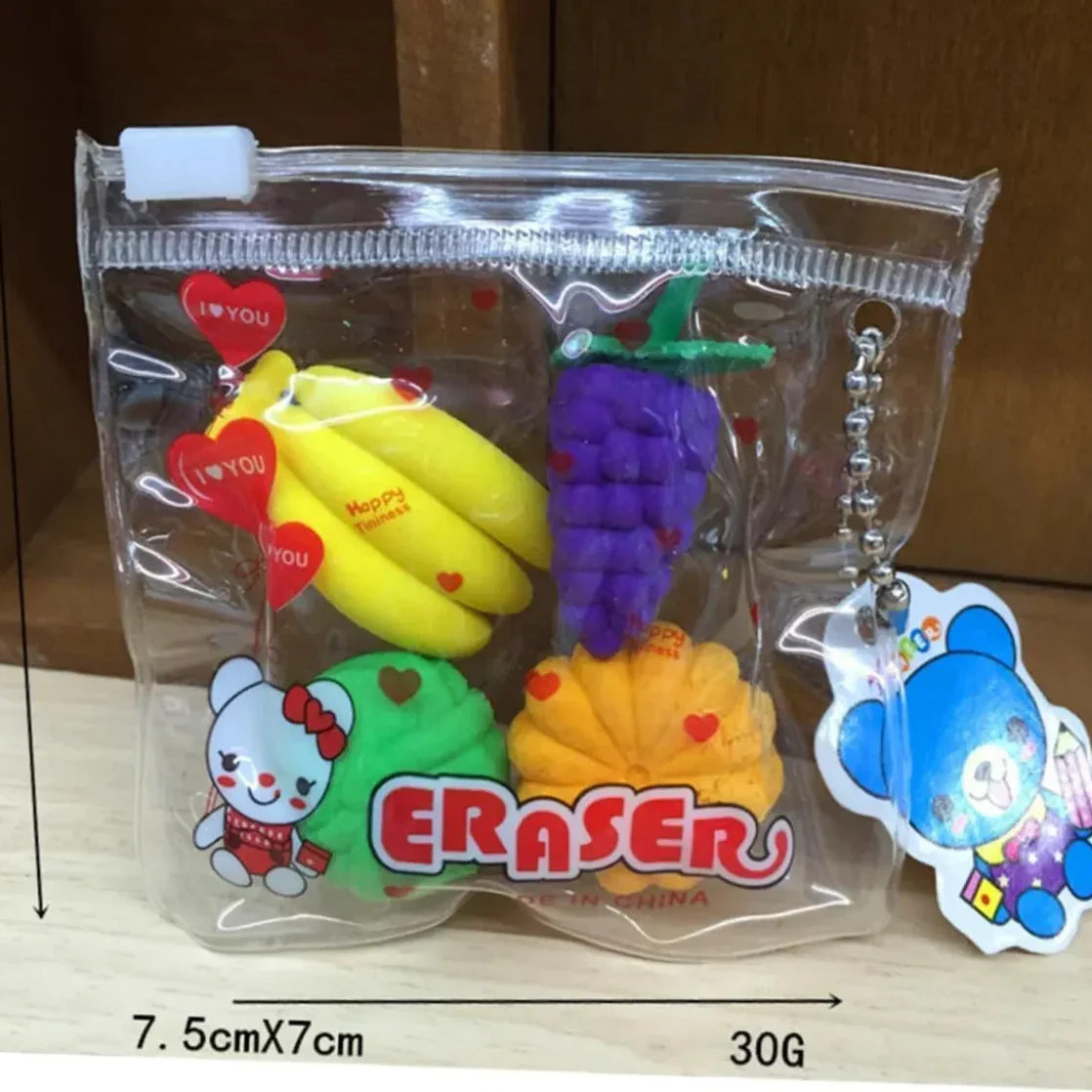 Colourful Garden Goodies Eraser (Set of 4) - Image 8