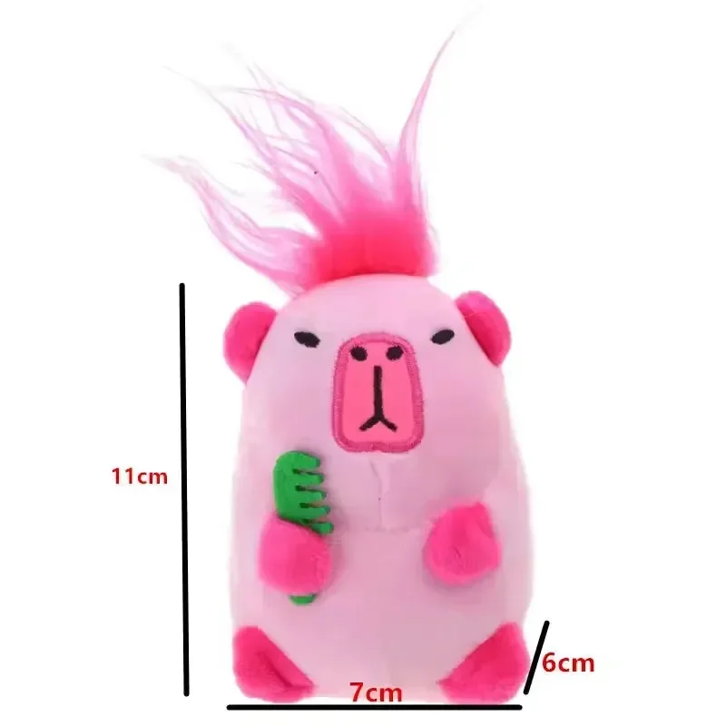 Comb-Over Capy Plush Keychain - Image 10