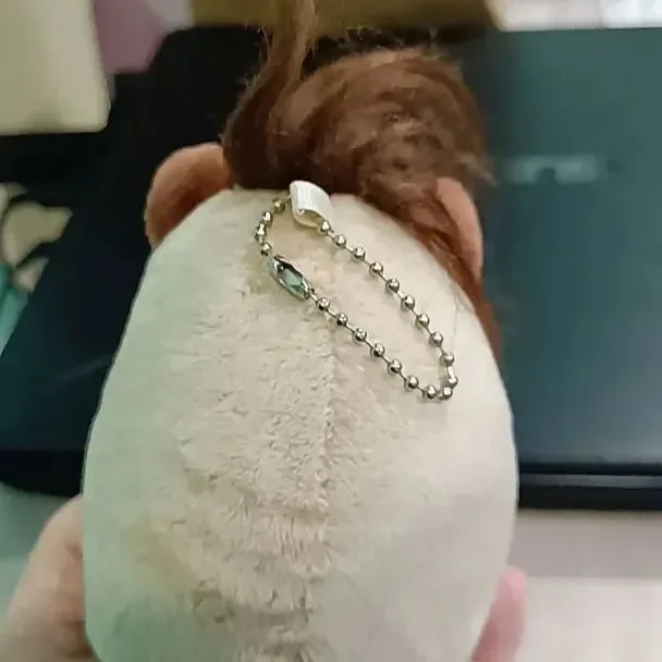 Comb-Over Capy Plush Keychain - Image 6