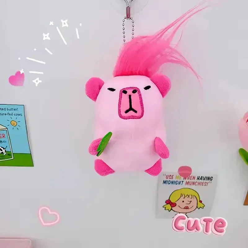 Comb-Over Capy Plush Keychain - Image 7