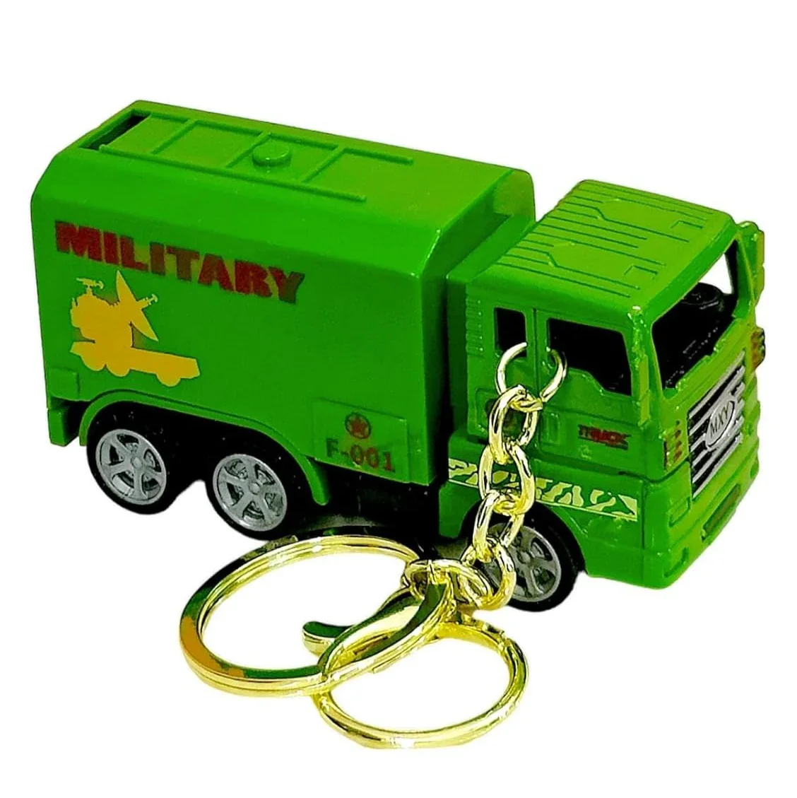 Commando Convoy Military Truck Keychain - Image 2