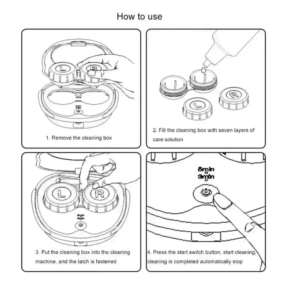 Portable Contact Lens Cleaner Machine - Image 14
