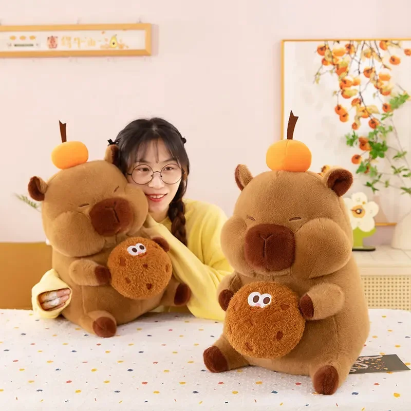 Cookie Hungry Capybara Plush - Image 2