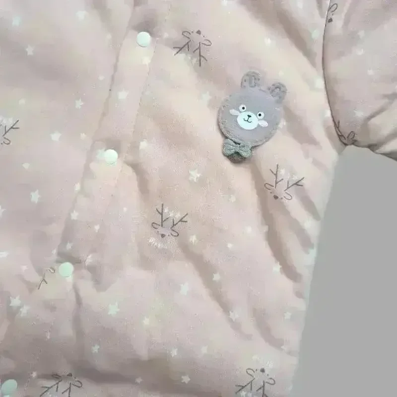 Bear Print Romper Jumpsuit - Image 2