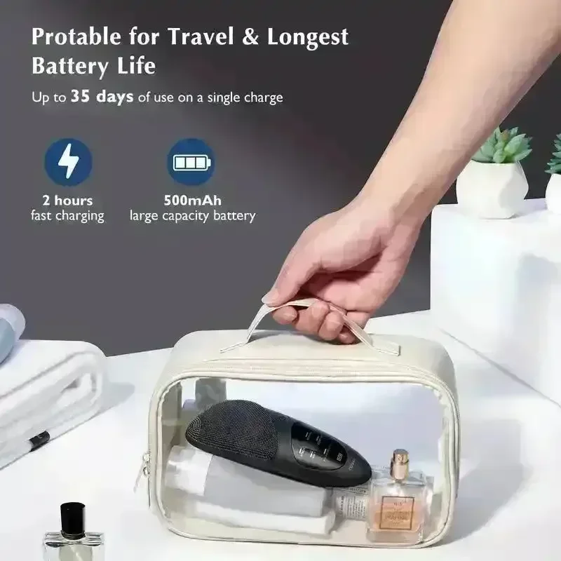 COSLUS Silicone Facial Cleansing Brush - Image 3
