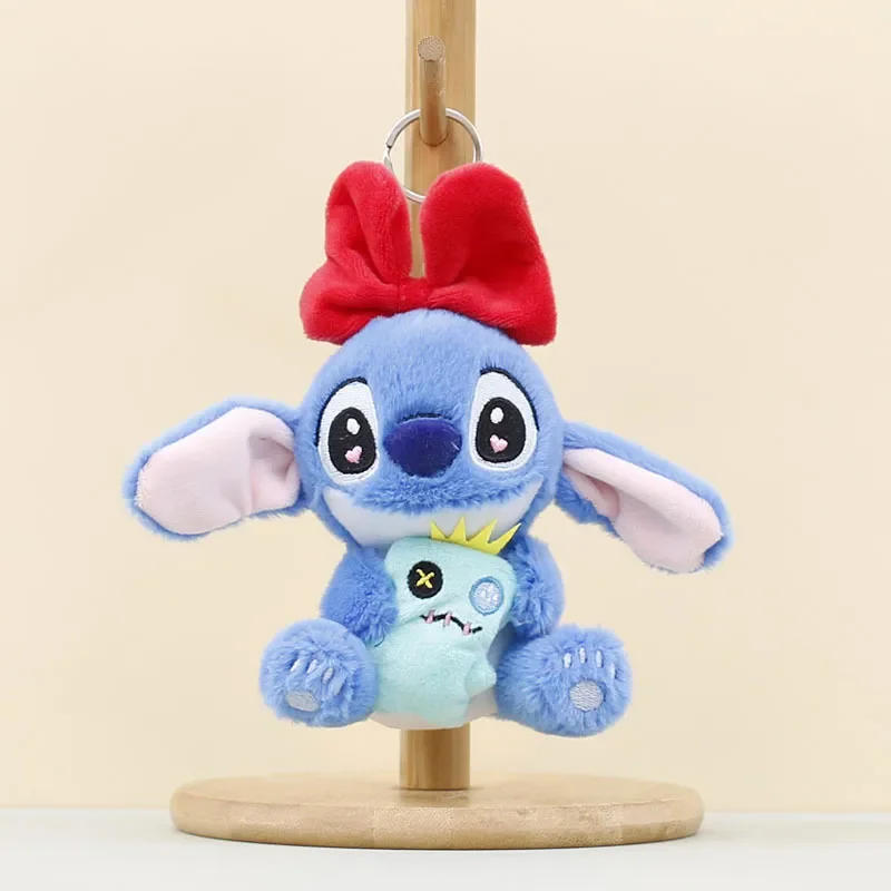Cosmic Alien Bowknot Scrump Hug Keychain - Image 3