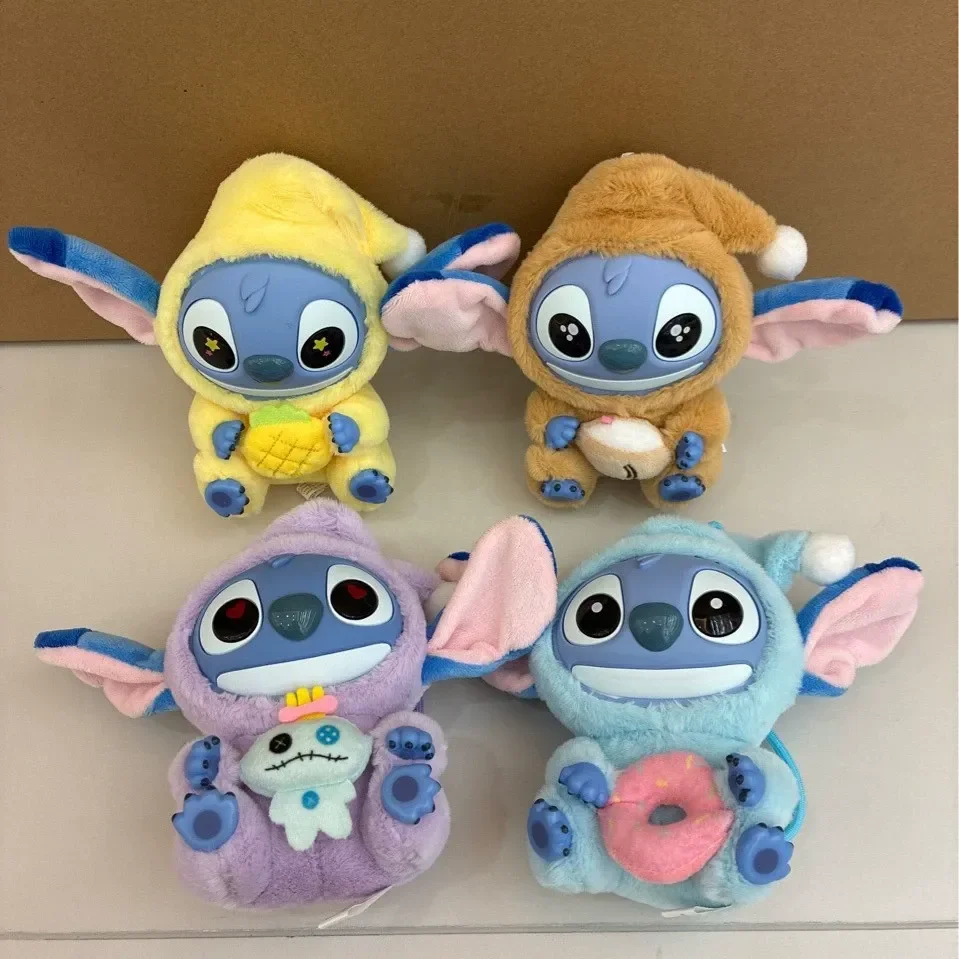 Cosmic Alien Snack Attack Plush Keychain - Image 2