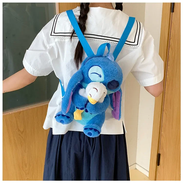Cosmic Stitch Hugs Duck Plush Backpack - Image 8