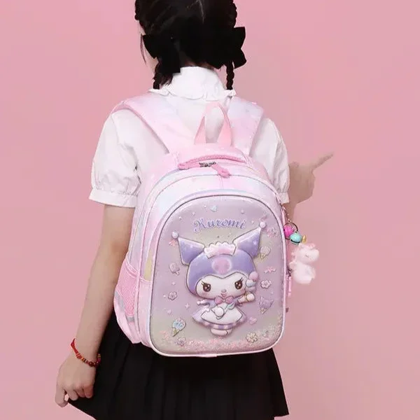 Coulomi Goth Glam School Bag - Image 2