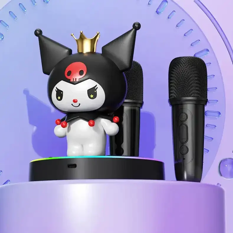 Coulomi Karaoke Dual Microphone Speaker - Image 6
