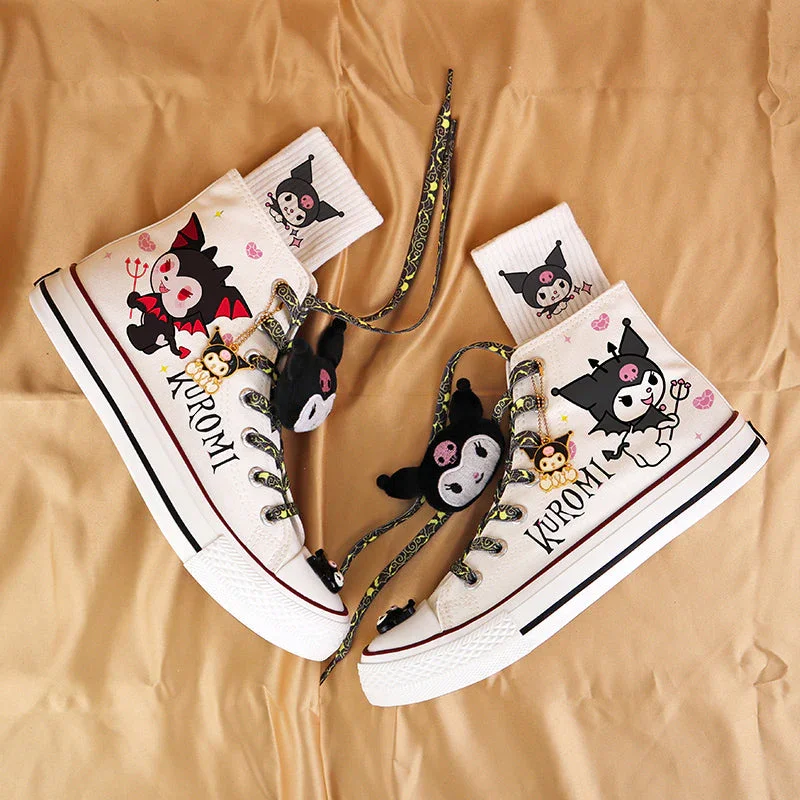 Coulomi Street Style Canvas Sneakers - Image 3