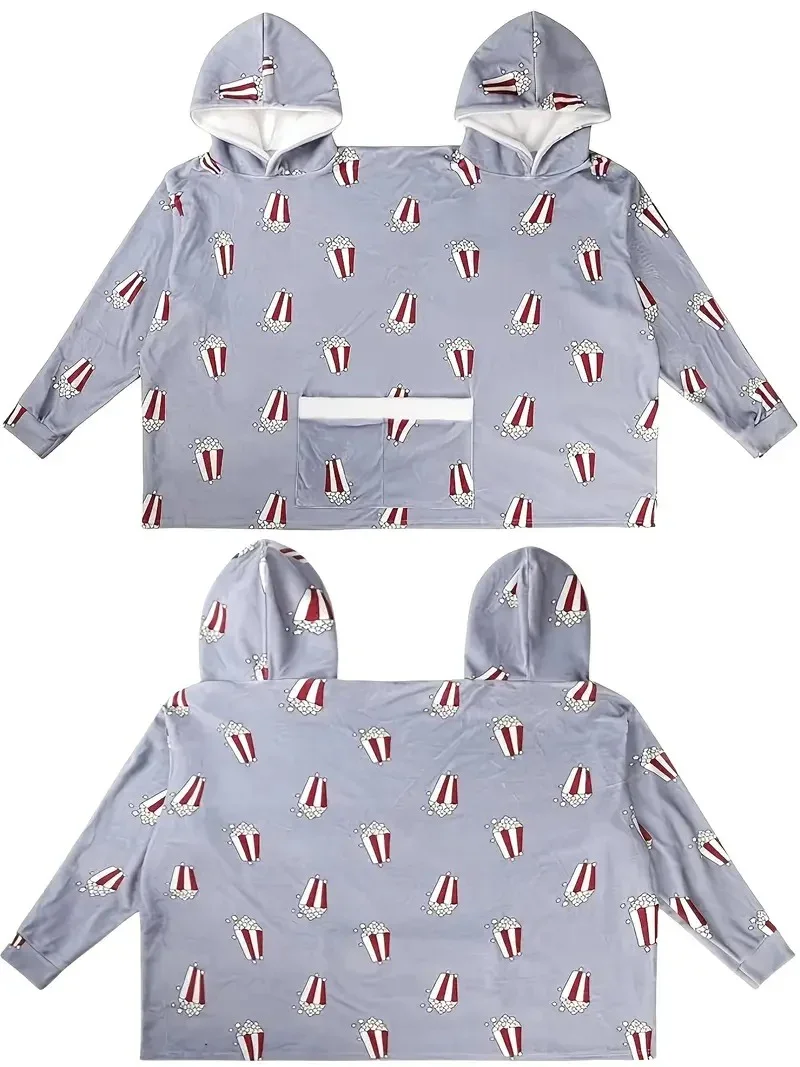 Couple Fun Two-Scoop Snuggle Hoodie - Image 10