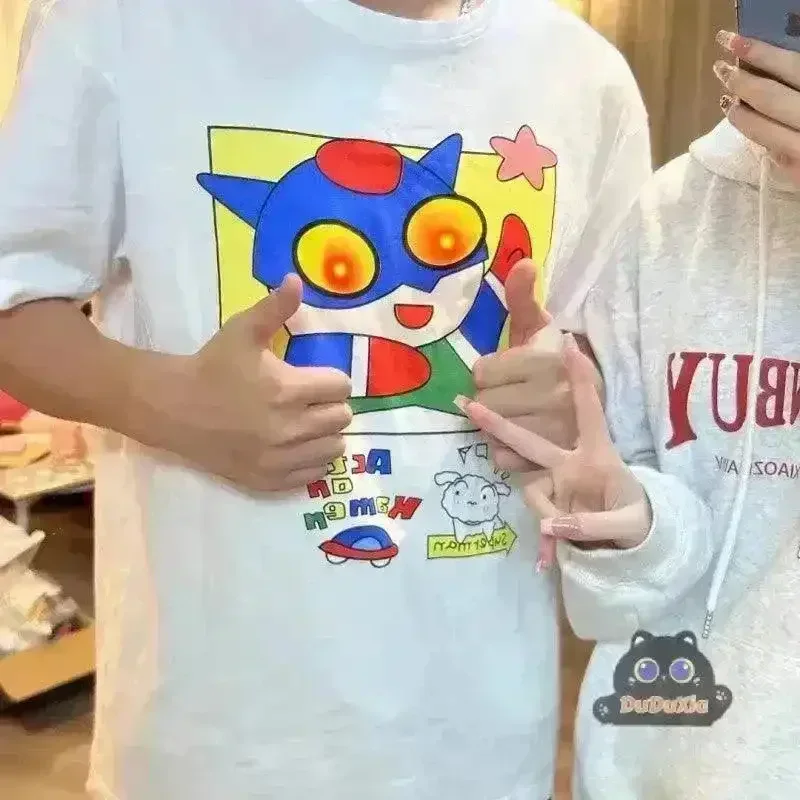 Couple LED Glow Shinchan Anime T-shirt - Image 4
