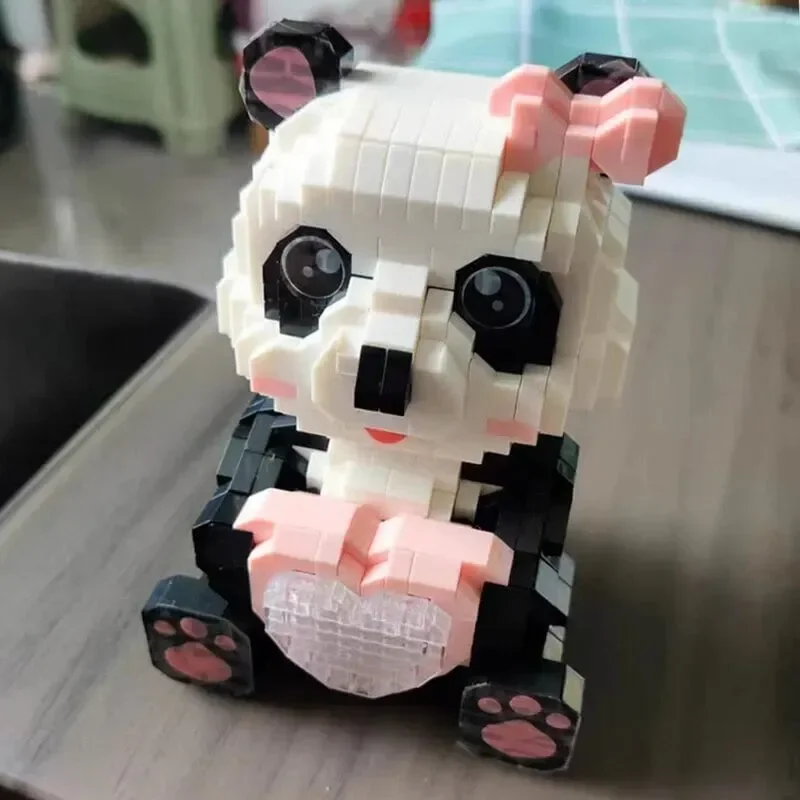 Couple Pandas LED Nano Building Blocks - Image 21