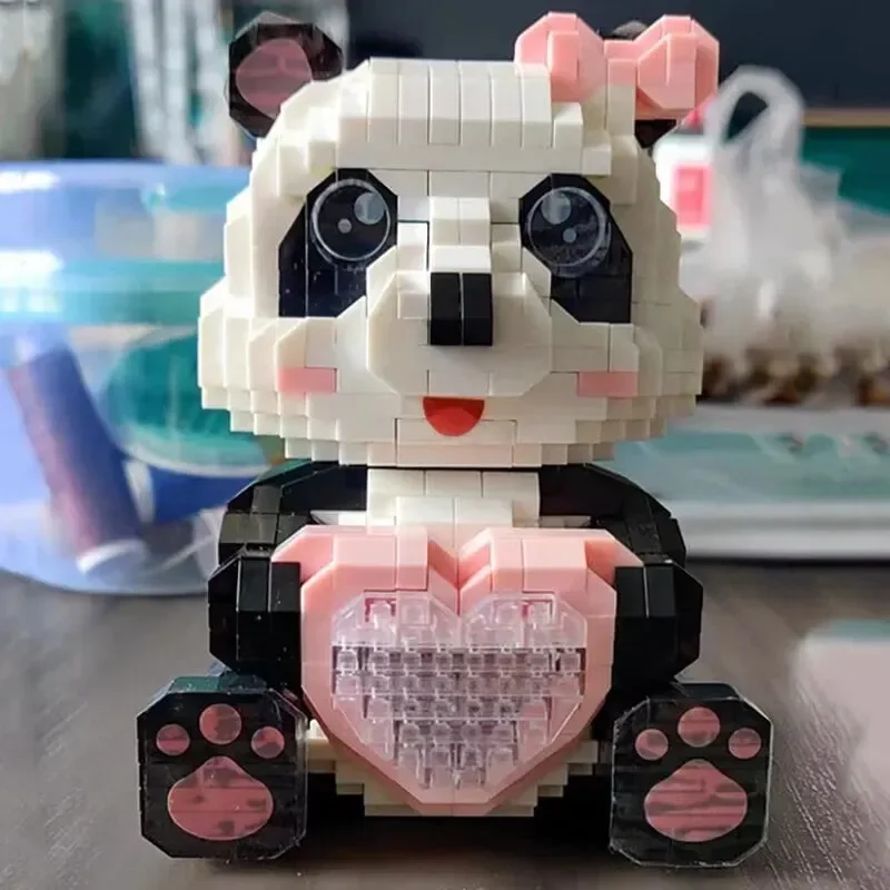 Couple Pandas LED Nano Building Blocks - Image 22