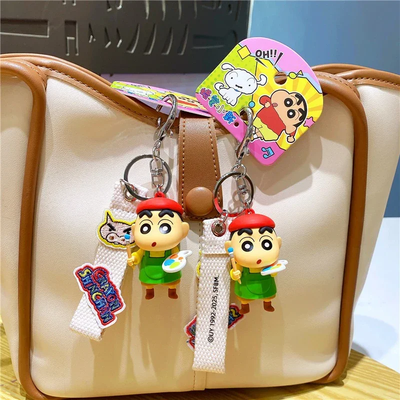 Crayon Shinchan Artist Love Keychain - Image 6