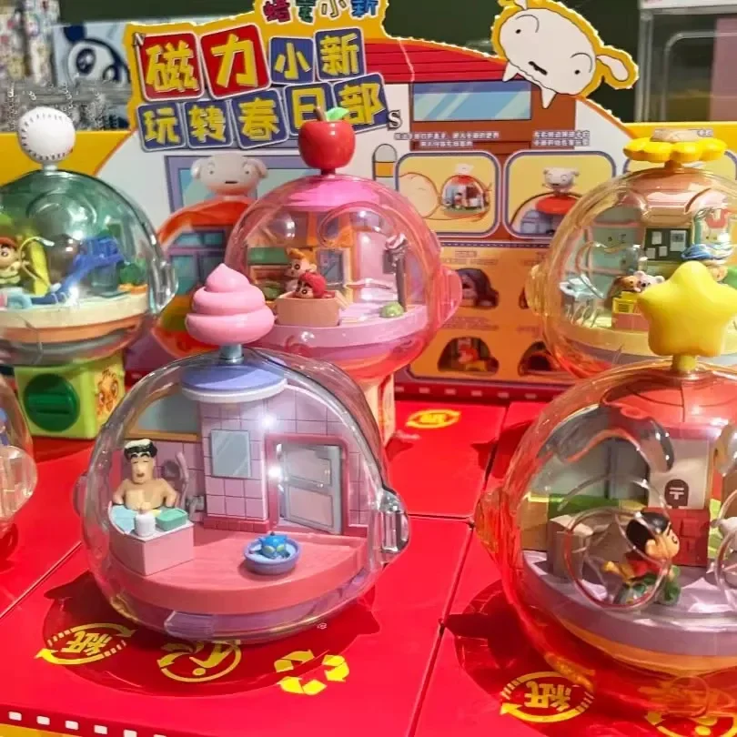 Crayon Shinchan Magnetic Rotating Blind Box - Image 4