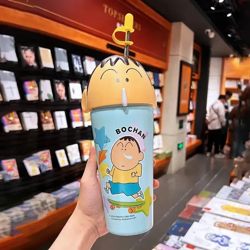Crayon Shinchan Sipper Tritan Bottle (500 ml) - Image 7