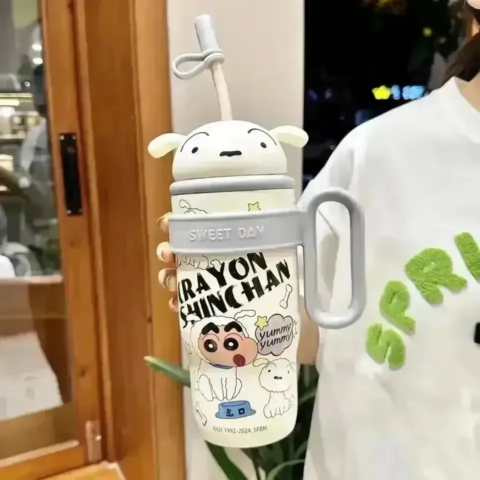 Crayon Shinchan Heady Straw Tumbler (800 ml) - Image 10