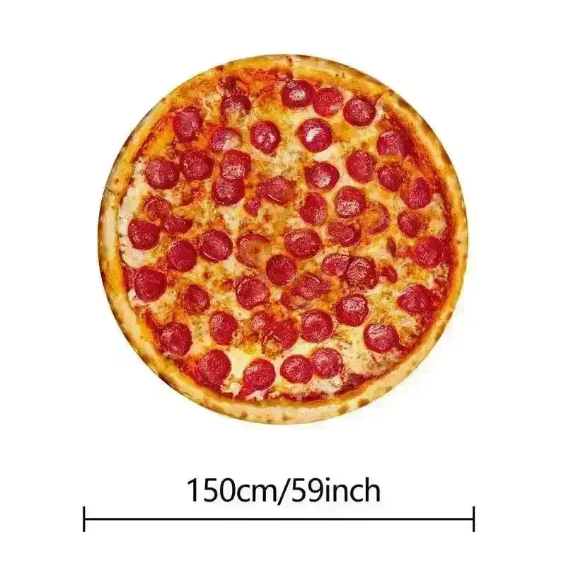 Creative 3D Novelty Blankets (Pizza, Roti Donut and More) - Image 29
