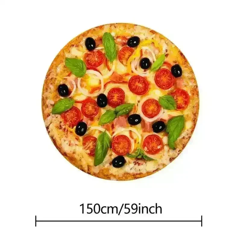 Creative 3D Novelty Blankets (Pizza, Roti Donut and More) - Image 30