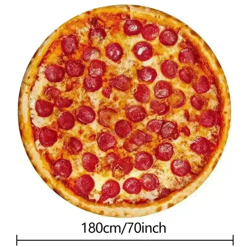 Creative 3D Novelty Blankets (Pizza, Roti Donut and More) - Image 38