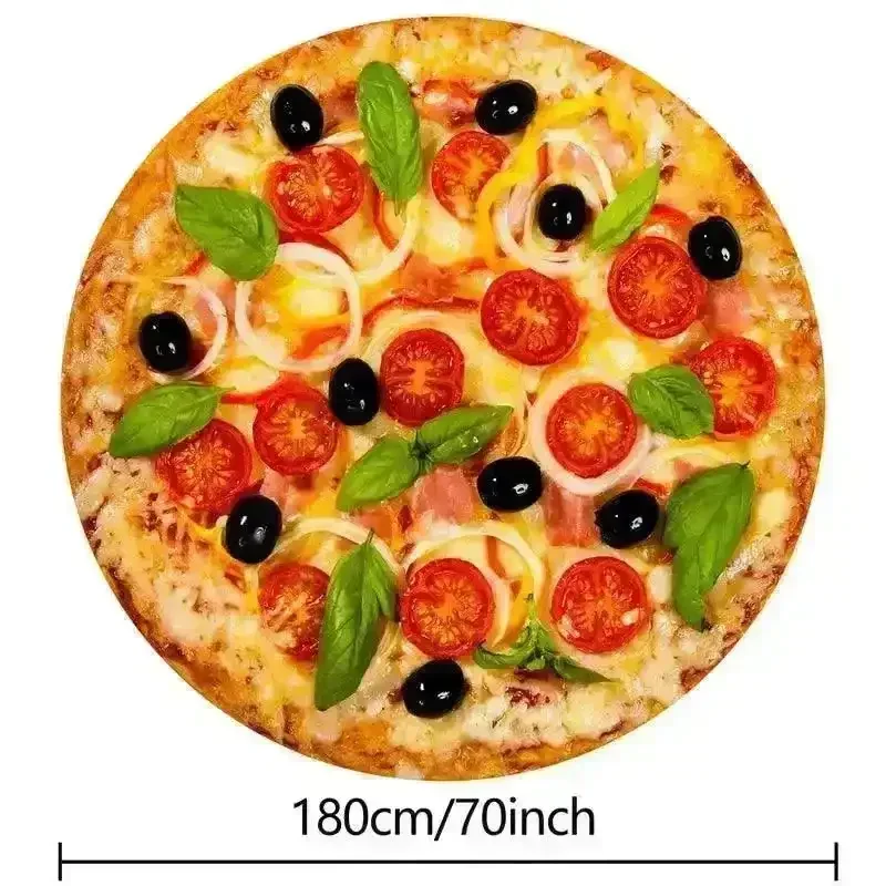 Creative 3D Novelty Blankets (Pizza, Roti Donut and More) - Image 39