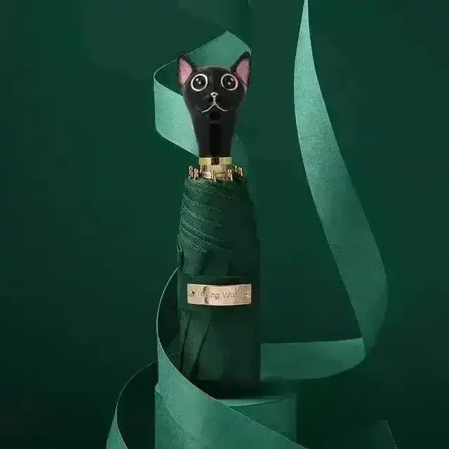 Creative Cat Head Luxe Umbrella - Image 4