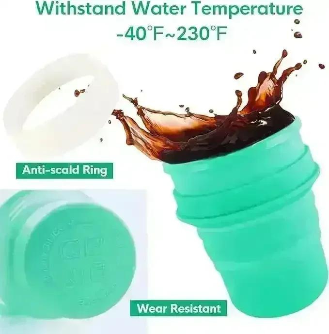 Creative Coffee Collapsible Coffee Cup (350 ml) - Image 9
