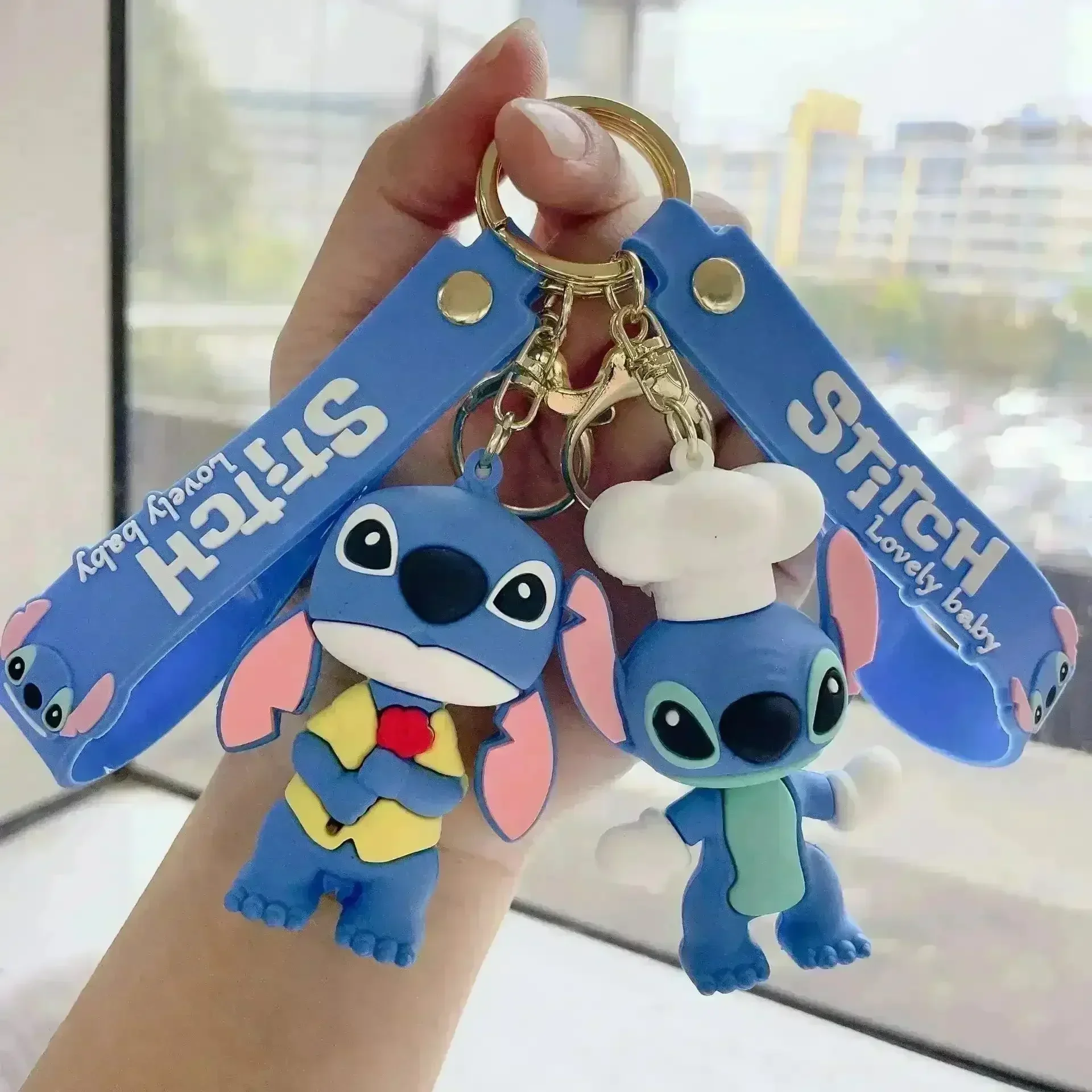 Creative Cosplay Stitch 3D Keychain - Image 2