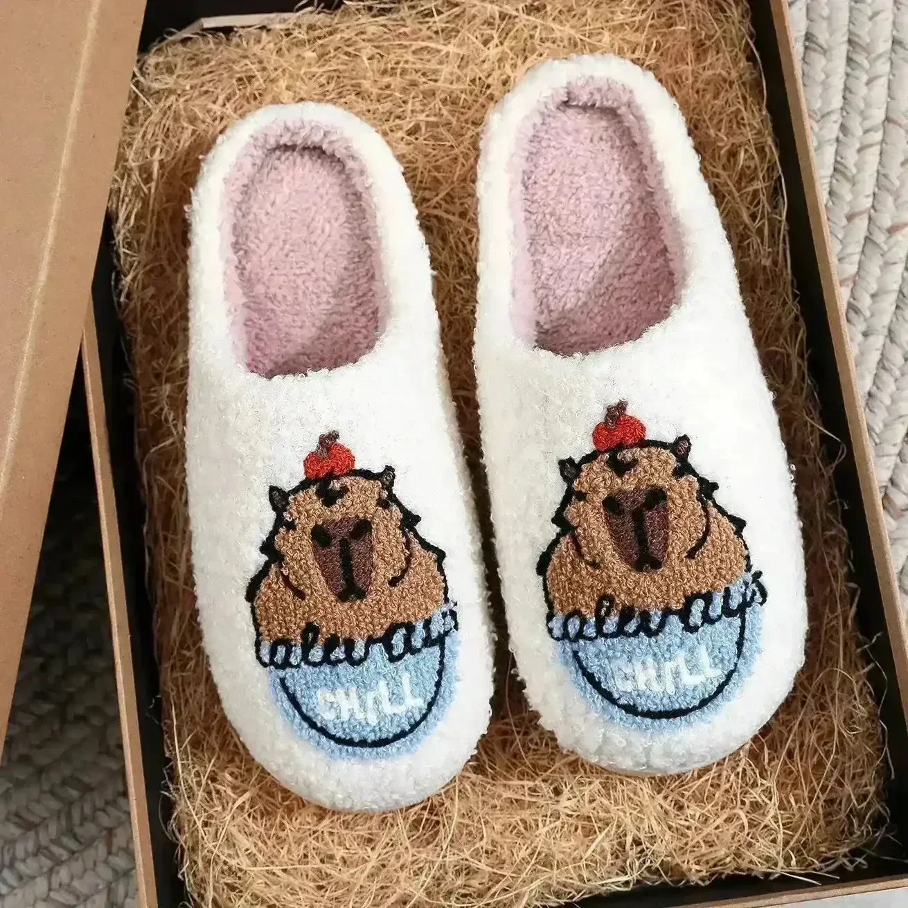 Creative Cotton Warm Slippers - Image 16