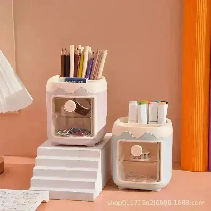 Creative Multi-Grid Pen Holder - Image 2