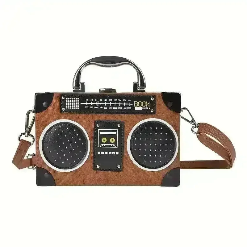 Creative Radio Box Shaped Handbag - Image 12