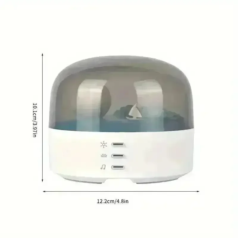Crescent Night Light With Soothing Music - Image 6