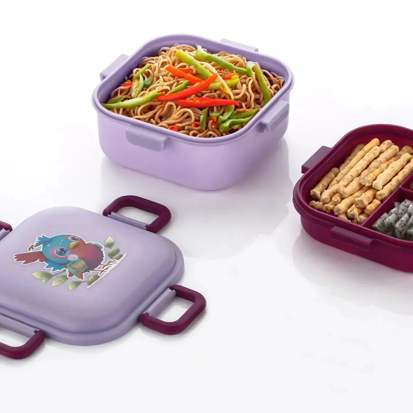 Critter Compartments 4-Way Lock Lunch Box - Image 4
