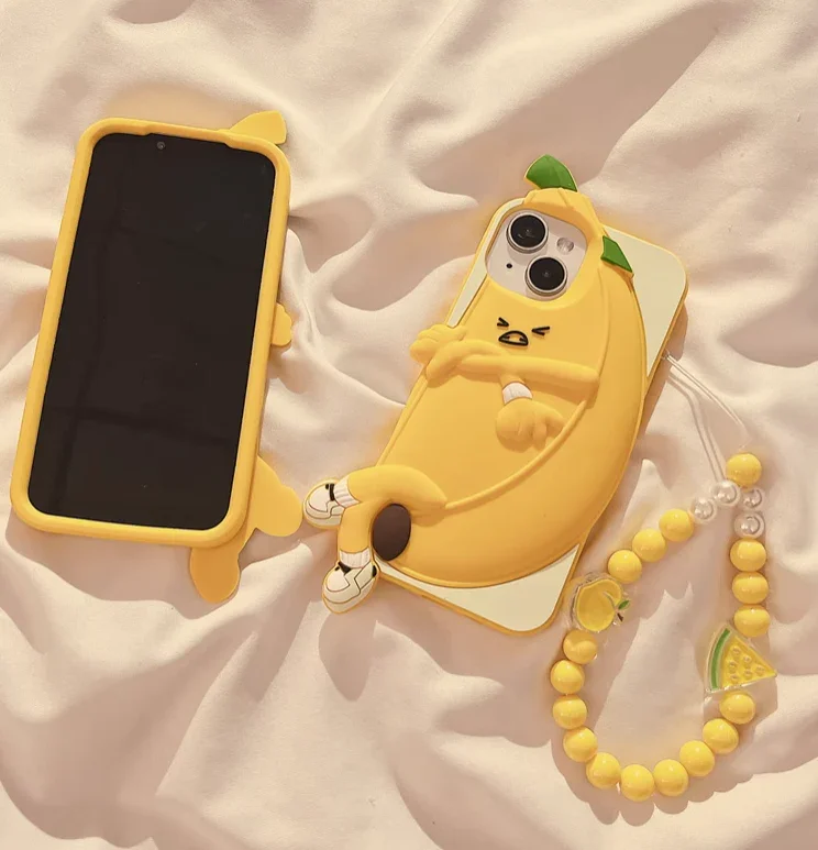 Crossed Hands Banana Phone Case (For iPhones) - Image 4