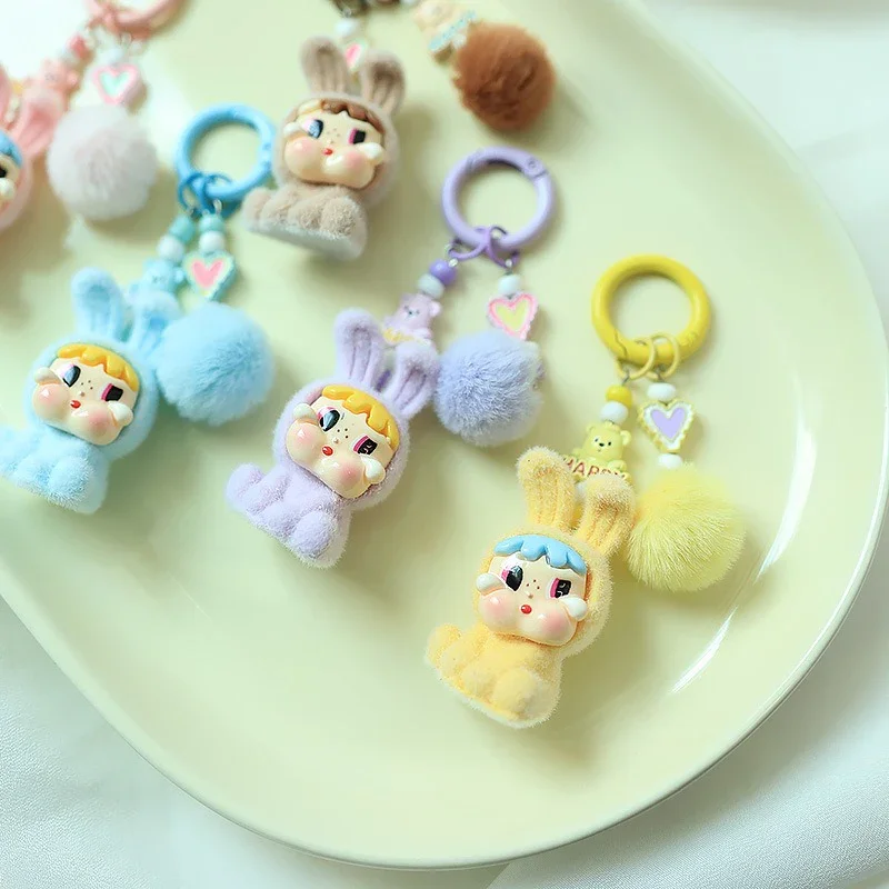 Cry Baby Velvet Tears Flocked Keychain - Image 3
