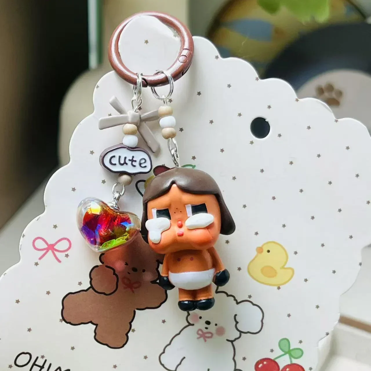 Crybaby Cuties Resin Charm Keychain - Image 12