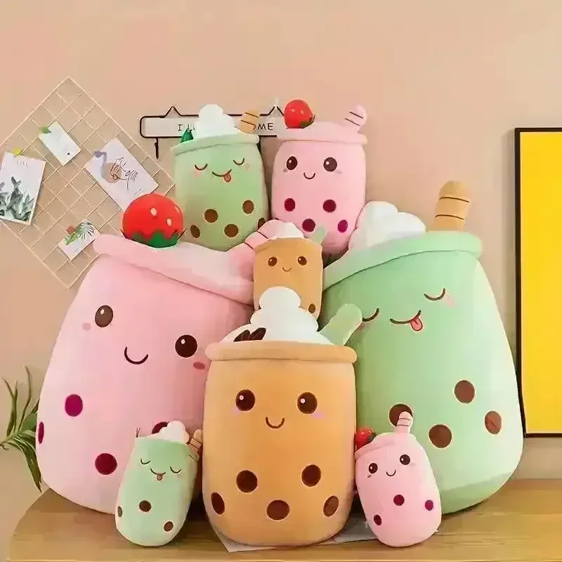 Cuddly Soft Boba Tea Plushie - Image 3
