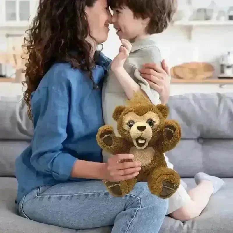 Curious Bear Interactive Plush Toy - Image 4