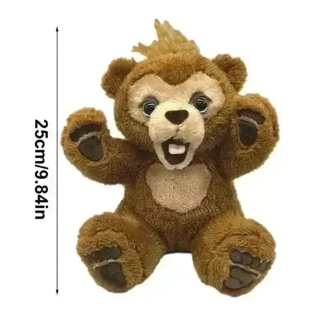 Curious Bear Interactive Plush Toy - Image 6