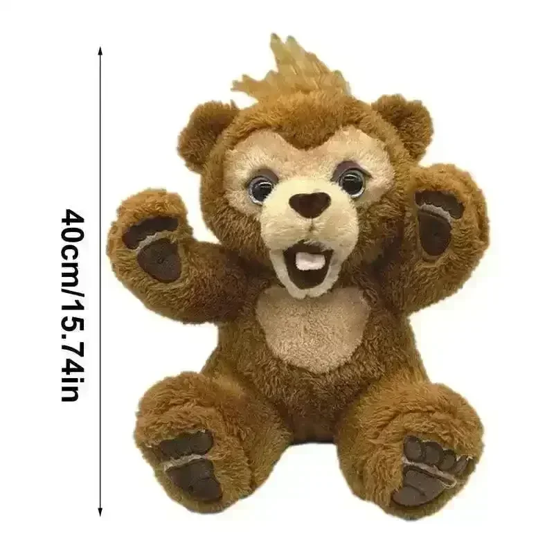 Curious Bear Interactive Plush Toy - Image 7