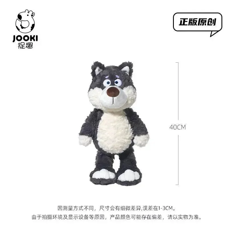 Curious Gray Wolf Plushie (40 cm) - Image 5